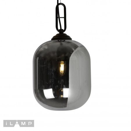 Светильник подвесной iLamp Mono (Моно) 8792S/1P GR+BK