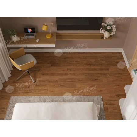 SPC ламинат Alpine Floor Nut ECO 22-2 MC Маррон толщина 0.4 см 43 класс 1220х183