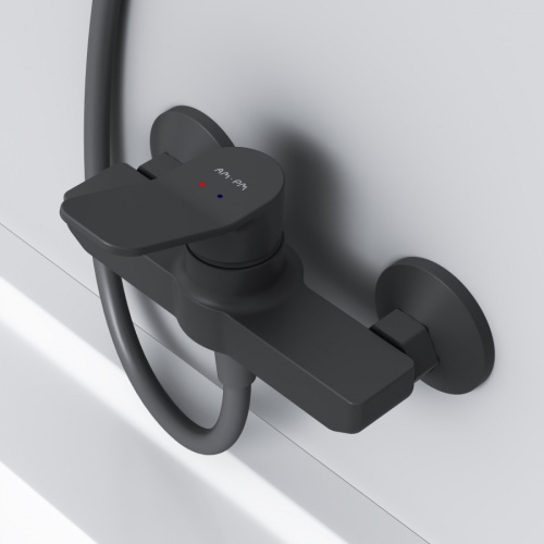 Смеситель для душа Am.Pm X-Joy F85A20022 настенный черный без термостата - фото 3