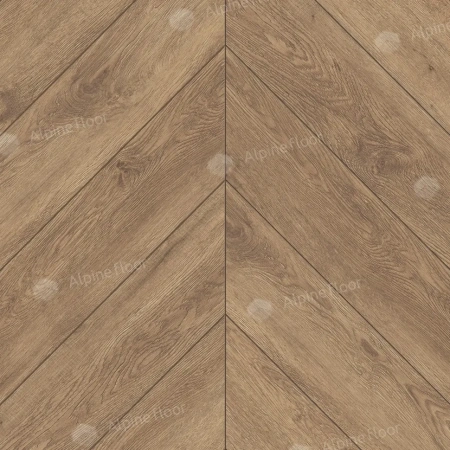 SPC ламинат Alpine Floor Chervon Alpine ECO 18-10 MC Гевуина Chevron толщина 0.5 см 43 класс 600х127