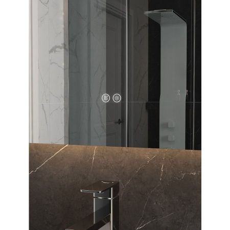 Зеркало с подсветкой и антизапотевателем Maretti Florenza FL146065P14EL 60х70 подвесное