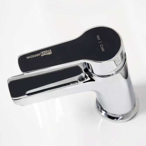 Смеситель WasserKRAFT Rhin 4400 4403 на раковину хром - фото 4
