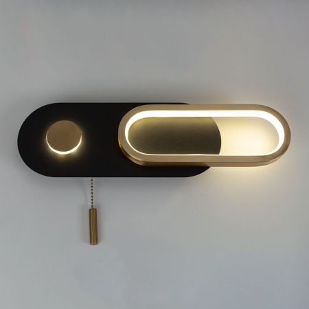 Светильник настенный Arte Lamp Lucas (Луцас) A2602AP-10BK