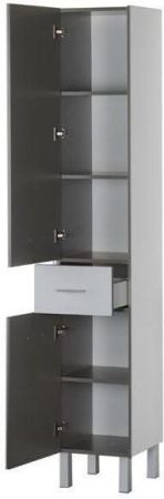 Шкаф-пенал Aquanet Верона 00187487 40х200 напольный цвет белый