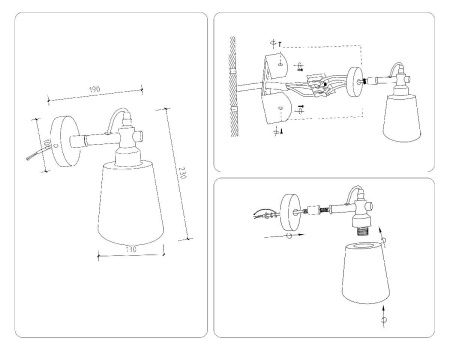 Бра Ambrella Light Loft (Лофт) TR82212