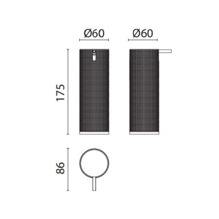 Дозатор Oasis Defile 0AGD020CR