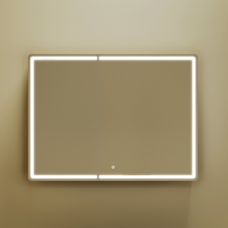 Зеркало-шкаф Sancos Mirror MI100ECH 99х15х74 настенный цвет дуб чарльстон