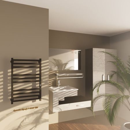 Полотенцесушитель электрический Altasan АрмадаПроф АрмадаПрофР8050ЧМ 55х80 черный