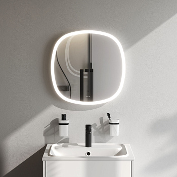 Зеркало Am.Pm X-Joy M85MOX41101S 110х110 подвесное