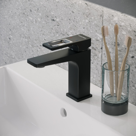 Смеситель Grossman Pragma 510.K35.03.210 на раковину черный