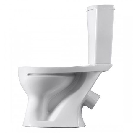 Унитаз-компакт напольный с бачком Santeri Ультра 1P4013S0000BF белый с сиденьем каскадный смыв