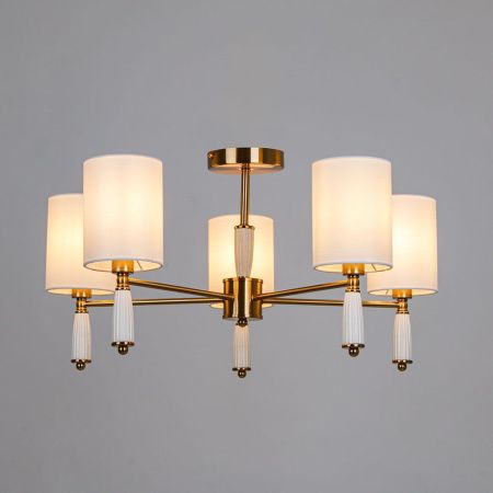 Люстра на штанге Arte Lamp Waverley (Ваверлеы) A4102PL-5PB