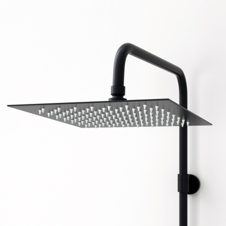 Душевая стойка WasserKRAFT A27701 настенная цвет черный