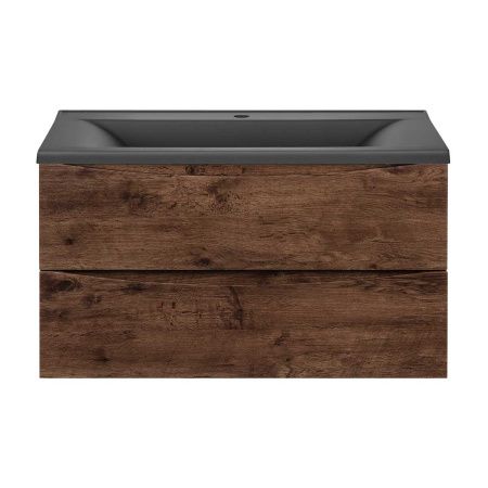 Тумба под раковину Vincea Mia VMC-2MA900RW 90х50 подвесная цвет коричневый