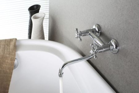 Смеситель для кухни LeMark Standard LM2111C настенный хром