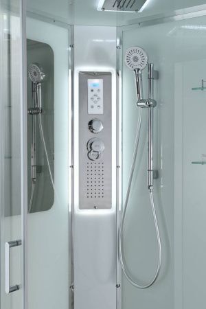 Душевая кабина AvaCan A A2912LLED 120х90 асимметричная с крышей ориентация левая