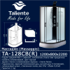 Душевая кабина Taliente TA-128CB(R) 120х80 асимметричная без крыши ориентация правая
