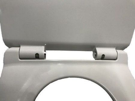 Унитаз подвесной CeramaLux B2330 белый с сиденьем микролифт каскадный смыв