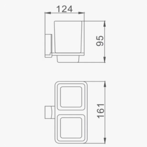 Стакан D-Lin D212330 - фото 2