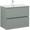 Тумба под раковину Aquanet Джейн 00313318 80х40 напольная цвет зеленый