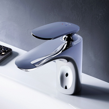 Смеситель Am.Pm Sensation F3082164 на раковину хром без термостата