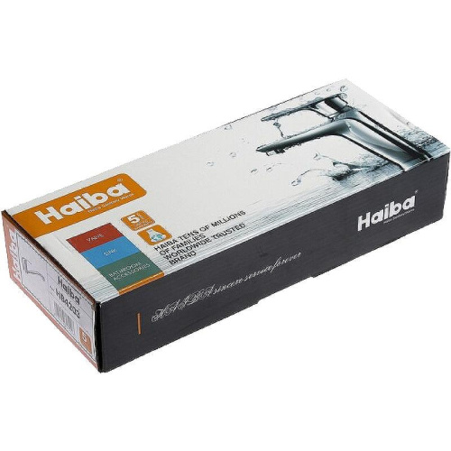 Смеситель для кухни Haiba HB03 HB4203 на мойку хром - фото 5