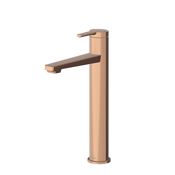 Смеситель Teska LIVA Leo L E5429 на раковину розовое золото