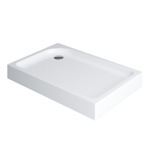 Душевой поддон BelBagno TRAY-BB-AH-100/80-15-W-L 100х80 акрил белый - фото 2