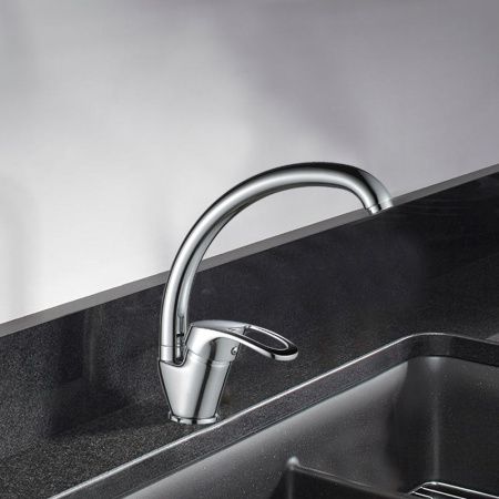 Смеситель для кухни WesnaArt Kometa KOM17-12040 на мойку хром