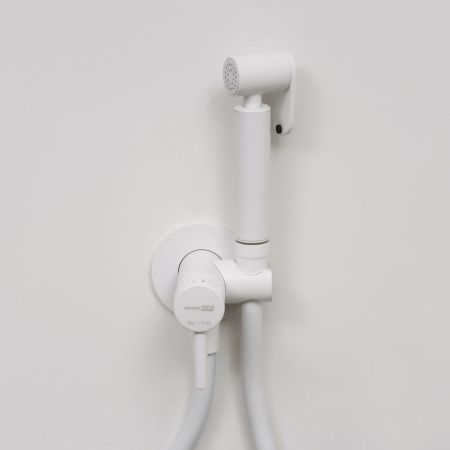 Гигиенический душ со смесителем Wasserkraft Встраиваемая продукция A70538 белый