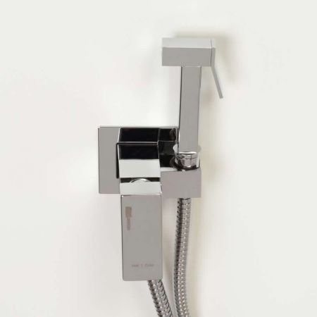 Гигиенический душ со смесителем Wasserkraft Встраиваемая продукция A71138 хром