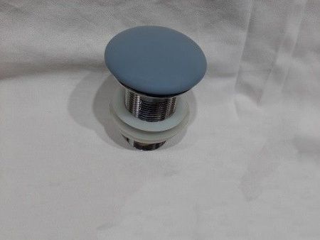 Раковина из сантехнического фаянса CeramaLux 104MHL-4 40х40 накладная цвет синий без отверстий под смеситель