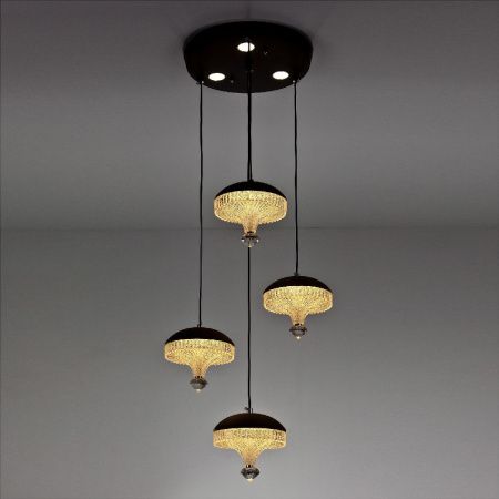 Люстра каскадная LED4U 2067 coffee