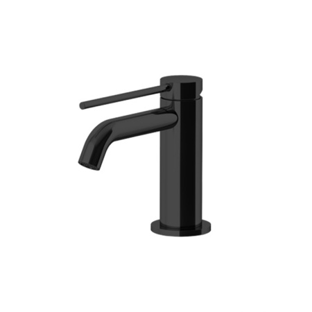 Смеситель Gattoni CIRCLE TWO 9140/91NO на раковину черный матовый