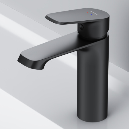 Смеситель Am.Pm Func F8F02122 на раковину черный без термостата