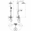 Душевая стойка Axor Montreux 16572820 настенная цвет никель