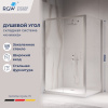 Душевой уголок RGW Passage (Пассаж) 060814280-11 100х80 стекло прозрачное профиль хром без поддона