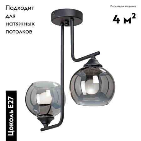 Люстра потолочная Vitaluce V4949-1 V4949-1/2PL