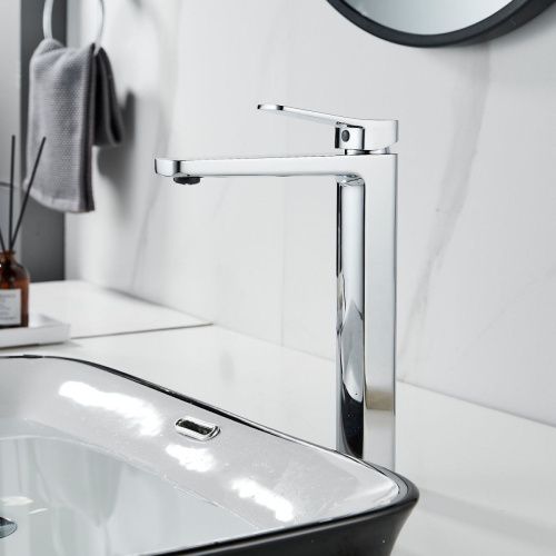 Смеситель для раковины Shevanik S9911 на столешницу хром - фото 5