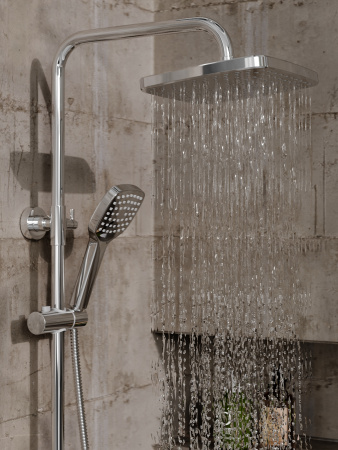 Душевая стойка Orange Otto M22-811cr настенная цвет хром