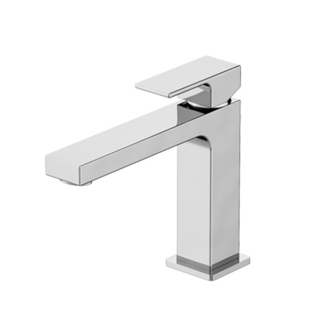 Смеситель Gattoni Kubik 2581/25C0 на раковину хром без термостата