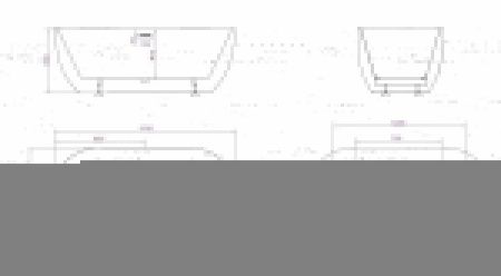 Ванна акриловая BelBagno BB70-1700-800-W/NM 170х80 отдельностоящая овальная с ножками