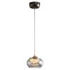 Светильник подвесной Delight Collection MT9128-1H gold/smoke