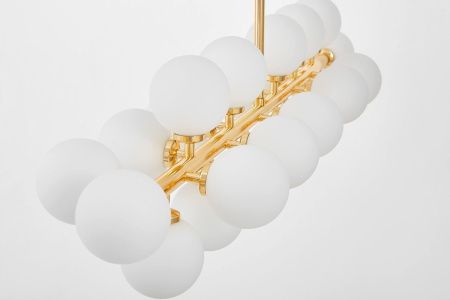Люстра на штанге Lumina Deco Marsiada (Марсиада) LDP 6033-24 GD