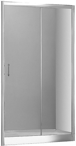Душевая дверь Aquanet Alfa 00168422 150х200 стекло прозрачное профиль хром глянцевый - фото 2