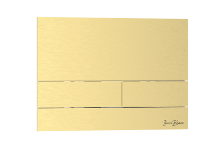 Клавиша смыва механическая Iberica Blanca INOX-S IB.B016.03 цвет желтый