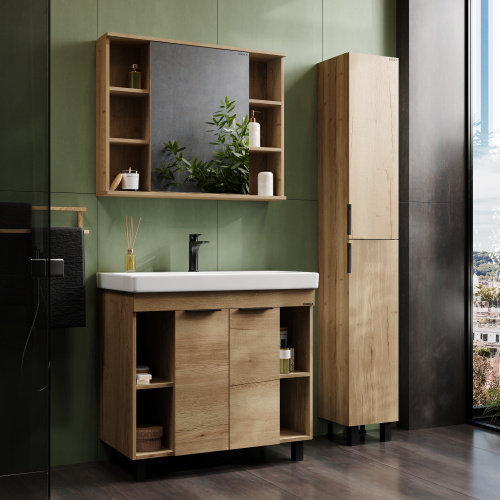 Шкаф-пенал Onika Легран 403083 30х25х190 - фото 4