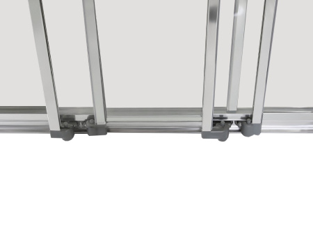 Душевая дверь Grossman Falcon GR-D110Fa 110х190 стекло прозрачное профиль хром глянцевый