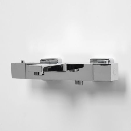 Смеситель для ванны Wasserkraft Alme 1500 1511 Thermo настенный хром с термостатом