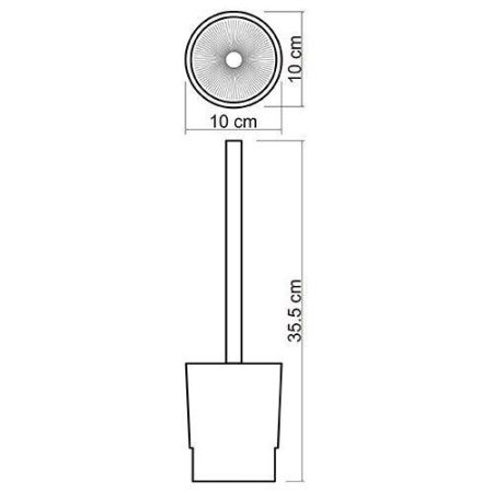 Ершик для унитаза WasserKRAFT C182